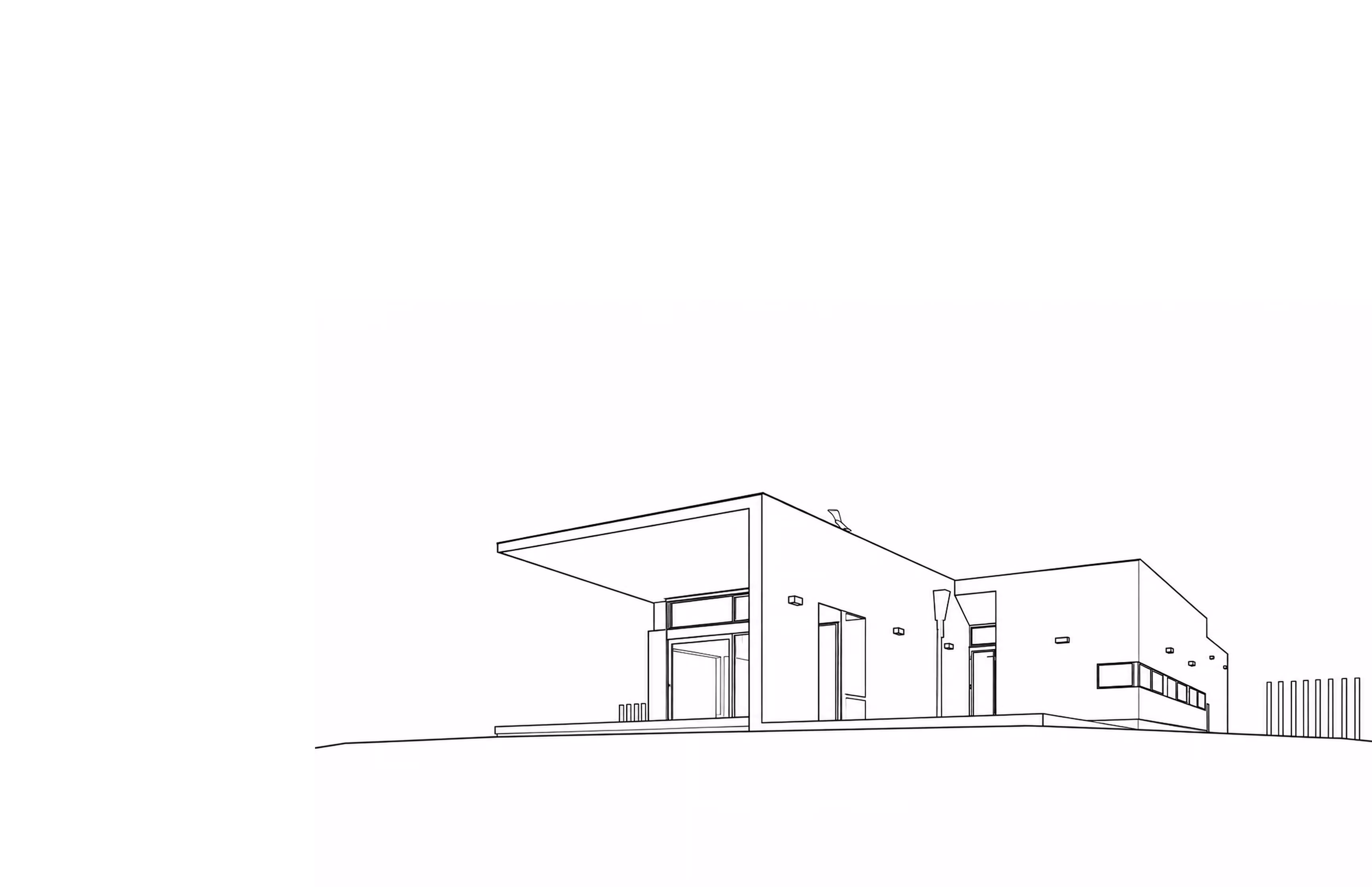 Outback House architectural drawing